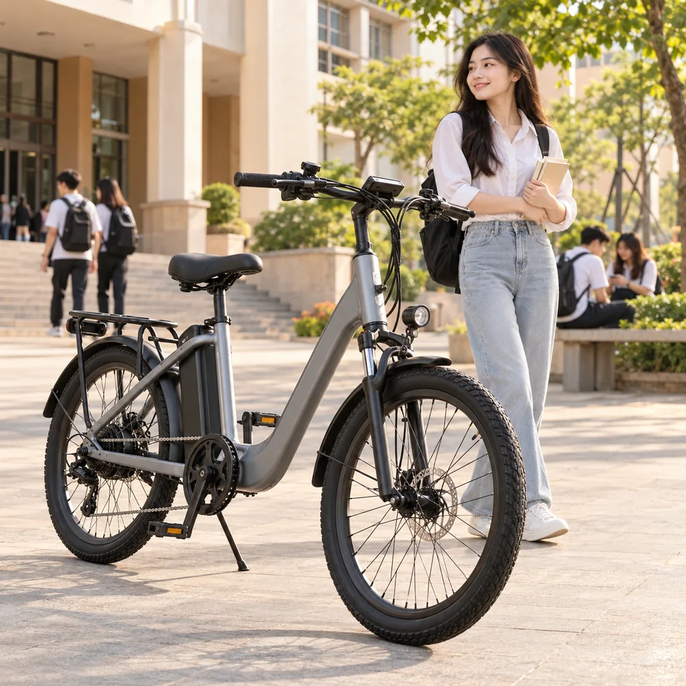 Xe đạp điện sinh viên
