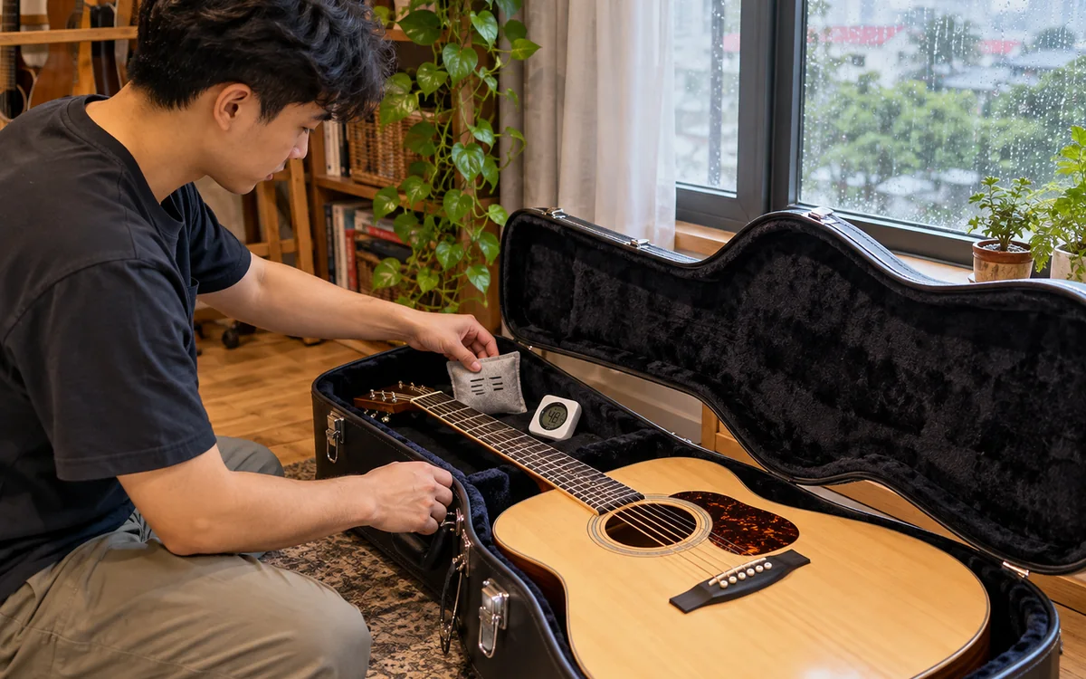 Cách bảo quản guitar trong mùa mưa ẩm tại TP. Hồ Chí Minh